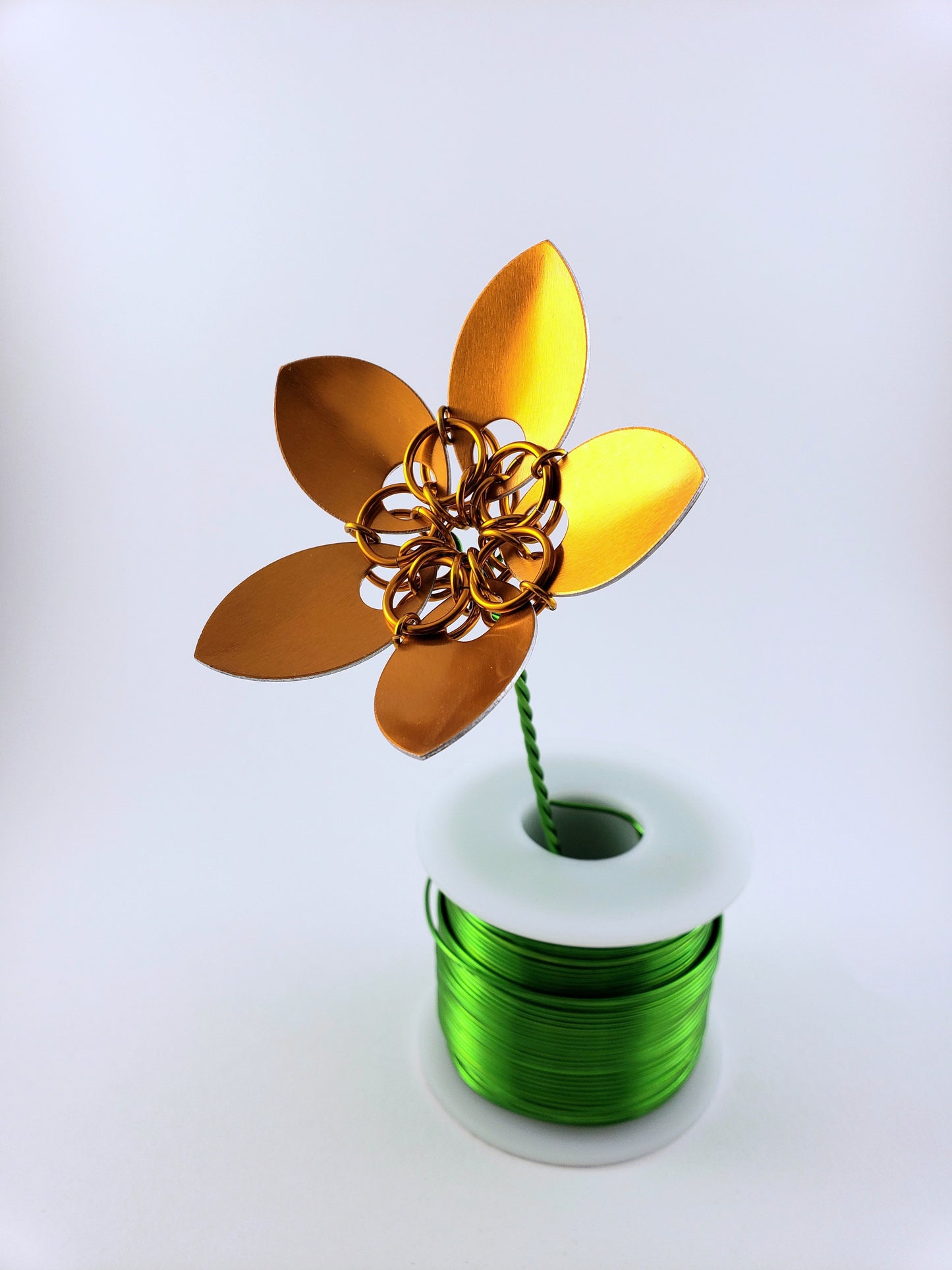 Small Chainmaille Flower
