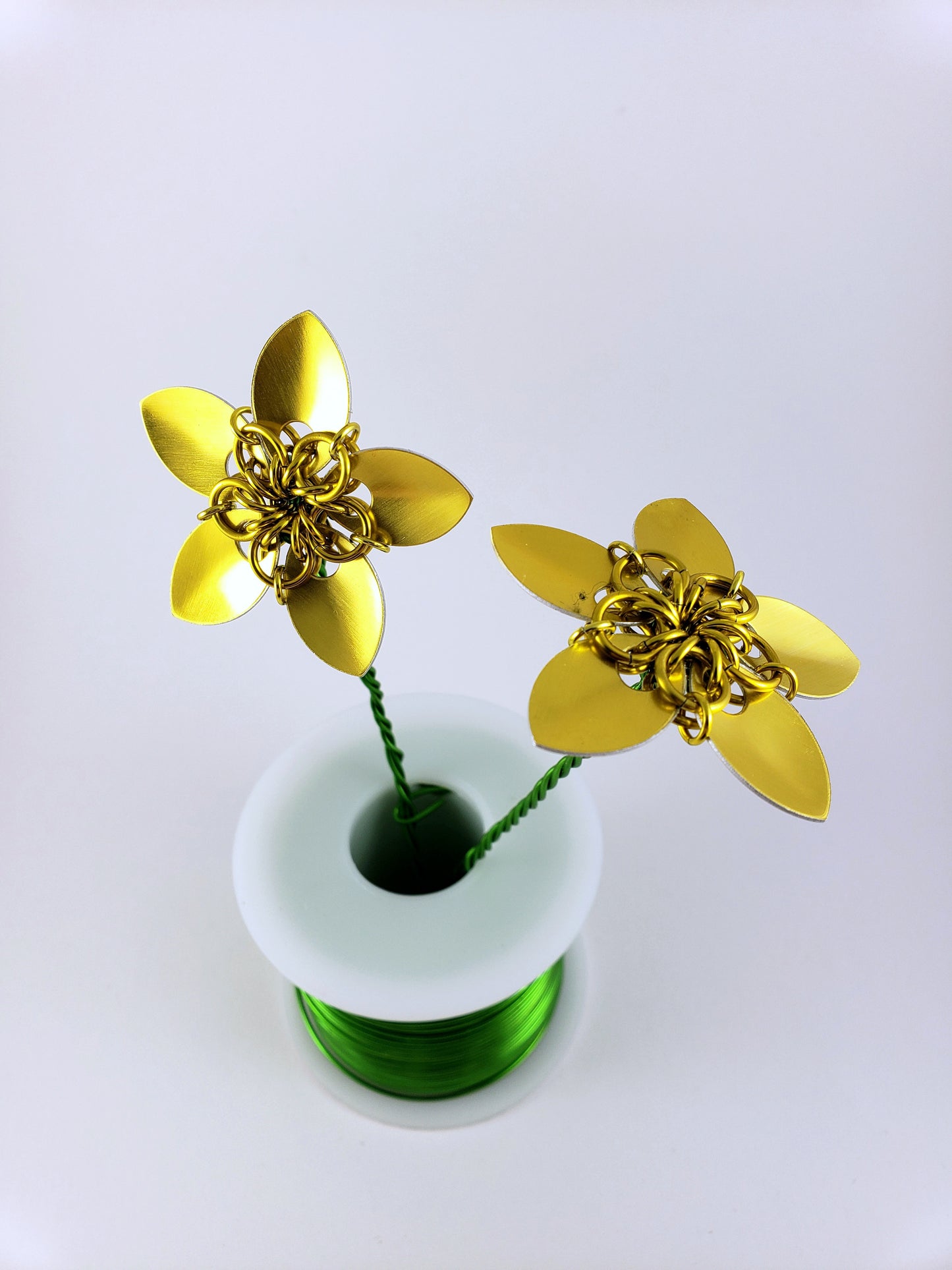 Small Chainmaille Flower