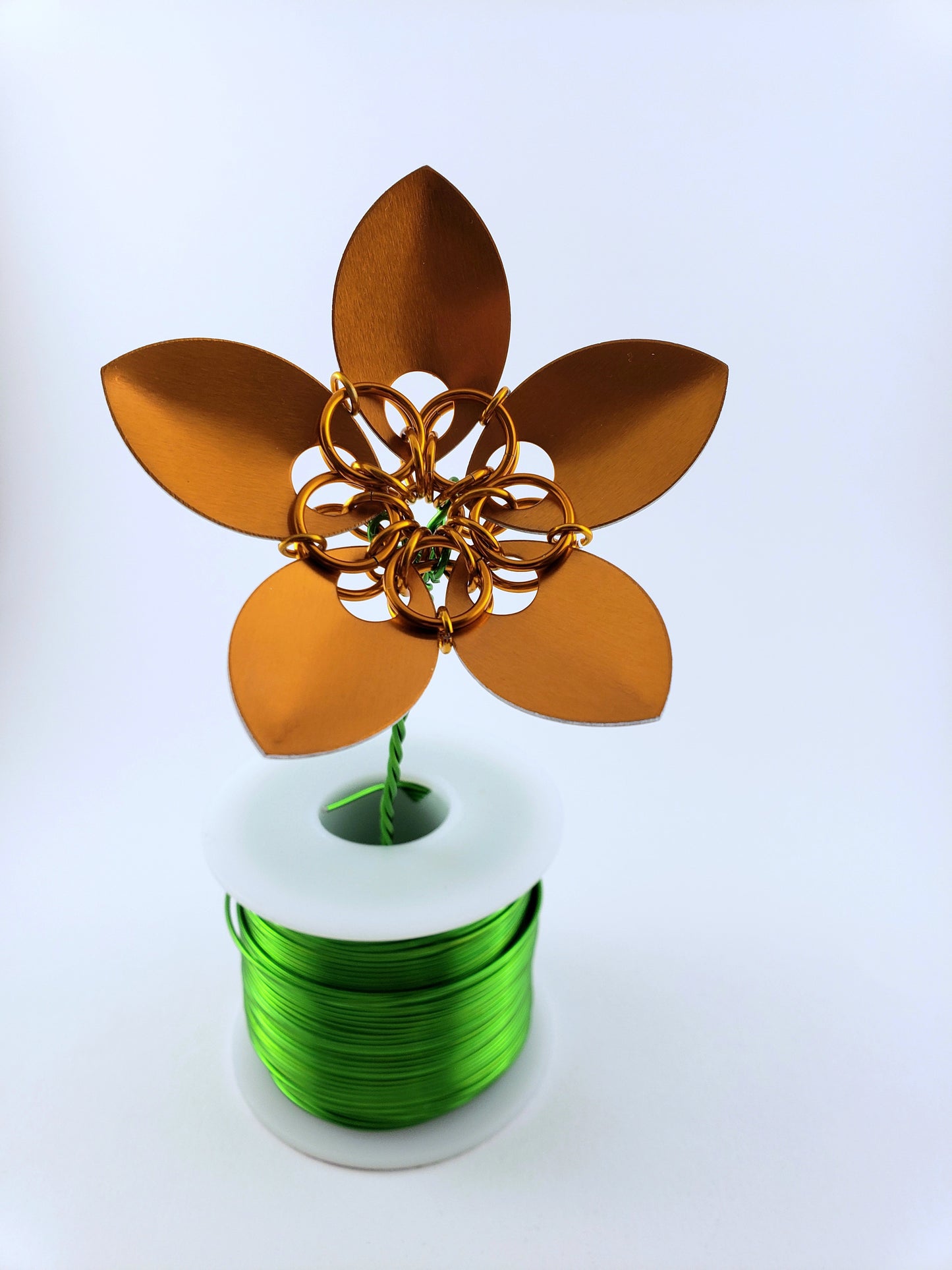 Large Chainmaille Flower